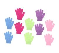 WRITWAA 10 Pièces Exfoliants Et Nettoyants Bain De Nettoyage Du Corps Pour Le Corps Laveur De Corps De Nettoyage En Profondeur Nylon