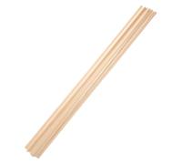 WRITWAA 10 PièCes Garniture DéCorative De FenêTre En Bois Baguette Moulure Pour Encadrement Et Bricolage ModèLe Diy 19.69X0.24X0.24 Pouces Accessoires De DéCoration IntéRieure