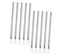 WRITWAA 10 Pièces Nail Art Line Painting Pen Stainless Steel Handle Bendable Brushes For Precise Striping And Creative Manicure Designs