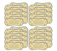 WRITWAA 100 Autocollants Protecteurs Transparents pour Maillots de Bain en Pvc Bleu, Faciles à Appliquer et Résistants, Petites Boutiques de Sous-vêtements