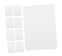 WRITWAA 100 feuilles Pochettes Plastification Thermique Film PVC Transparent Anti-reflet pour Photos Documents Cartes