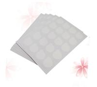 WRITWAA 100 Pièces autocollant de colle de cils correctifs fouetter joints de colle pour cils joints de colle pour femmes joints de colle d'extension blanche