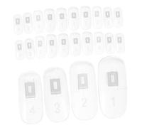 WRITWAA 100 Pièces Bracelet Mécanique Clous Appuyer Sur Les Ongles Flexible Faux Conseils De Pratique Des Ongles Afficher Bâtonnets D'échantillons D'ongles Formation Nail Art Doigt Abdos