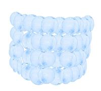 WRITWAA 100 Pièces Morceaux de Coquilles Rondes Double Accessoires Polis pour Fabrication Attrape-rêves DIY Charms Marins pour Décorations Mobiles et Bijoux Nautiques