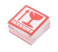 WRITWAA 1000 pièces Étiquettes Fragile Autocollantes pour Colis Déménagement Avertissement Manipulez avec Soin et Facile à Coller