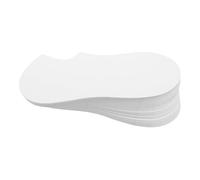 WRITWAA 100pièces Cartes Pour Chaussettes Blanches Inserts Carton Guides Organisation Pour Magasins Avec Fentes Prédécoupées Outils Vrac