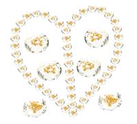 WRITWAA 100Pièces Charms Décoratifs à Ongles Accessoires Pour Créations Uniques Et Élégantes