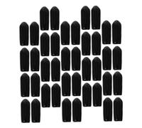 WRITWAA 100pièces Lot De Cache-embouts Caoutchouc Pour -tête Manchons De Rechange Pour Fermoirs à Cheveux Capuchons Pour Tubes