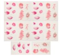 WRITWAA 10feuilles Fausse Cicatrice Autocollants De Tatouage Temporaire Pour Halloween Simulation De Blessure Pour Maquillage Horreur Accessoires De Fête Réutilisables