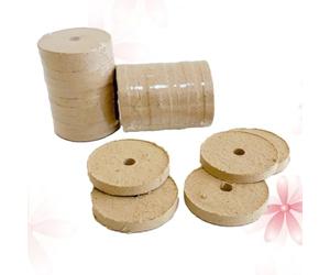 WRITWAA 10pcs Gâteau D'armoise pour Bain de Pied, Plante Naturelle, Fonction Anti-inflammation et Analgésique, pour Bain de Pieds des Personnes Âgées