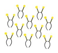 WRITWAA 10pièces Bandeaux Abeille Avec Et Pompons Accessoires De Costume Pour Halloween Fêtes Et Déguisements Et Femmes