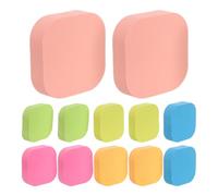 WRITWAA 12 blocs de petits blocs-notes ronds auto-adhésifs : 3,8 cm, 100 feuilles par, jolis -notes, fournitures scolaires et de bureau pour marquer des livres, annoter des lectures