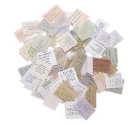 WRITWAA 120 pièces Autocollants Scrapbook Citations Inspirantes Autocollants Mots Motivants Vintage pour Planner Journal DIY Décoration