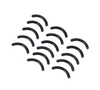 WRITWAA 120 Pièces Bandes de silicone noires ascenseur outil de recharge recourbe-cils bande de recourbe-cils de recharge pour femmes