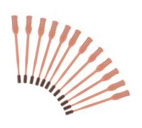WRITWAA 12pièces Tondeuse Manuelle Pour Poils De Nez Et Oreilles Rasoirs Portables Pour Et Femmes Coupe Précise Facile à Utiliser Sans Batterie Couleur Chocolat