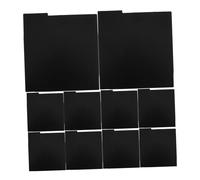 WRITWAA 15 pièces Intercalaires Vinyle Noir pour Disques Séparateurs Écrits pour Organisation Maison Bibliothèque et Rangement CD DVD