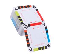 WRITWAA 150 pièces Cartes à Tisser Carton Épais Accessoires Pratiques pour Loisirs Créatifs Kit DIY de Métier à Tisser Portable et Cartes Tissage Carton Résistantes pour Artisanat