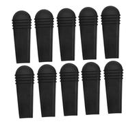 WRITWAA 16 Pièces Bouton circulaire en plastique adultes fauteuil Couverture couvre-levier de freinage frein pratique fournitures de frein PVC Black