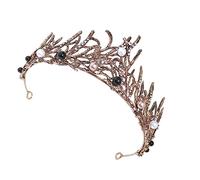 WRITWAA 1Pièce Couronne De Baroque Diadème Élégant Pour Mariage Coiffe Festive Et Filles Accessoire De Décoration Luxueux Pour Célébrations