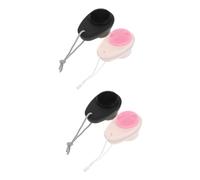 WRITWAA 2 Ensembles Brosse Pour Le Visage Soin Du Visage Brosse De Soin De La Peau Pour Le Visage Brosse Faciale Nettoyage De La Peau Gel De Silice 2 Pièces * 2