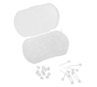 WRITWAA 2 Ensembles Ensemble de Fermoirs de Boucles D'oreilles en Résine avec Tiges et Bouchons Anti-obstruction pour DIY Bijoux, Ajustement Doux pour Oreilles Sensibles