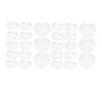 WRITWAA 2 Ensembles Housse Anti-dérapante Pour Lunettes Support Lunette Range Lunettes Conseils Poignées D'oreille De Lunettes Poignées De Nez De Lunettes Protège-nez Blanche 10 Paires*2