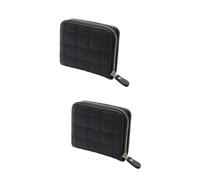 WRITWAA 2 Pcs Porte-Monnaie Brodé Portefeuille Femme Dames Portefeuille Femmes Petits Sacs À Main Zip Carte Portefeuille Porte-Carte Carteras Pequeñas Para Mujer Portefeuille Brodé Mini