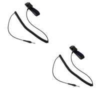 WRITWAA 2 Pièces Accessoires de massage Bretelles bracelets groupe clé adulte Se soucier pour spa masseur de pieds masseurs de pieds accessoire bain de pieds bracelet de poignet abdos Noir