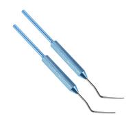 WRITWAA 2 Pièces Aiguille de Greffage Apicole en Aluminium, Outil de Déplacement des Abeilles, Bleu, 16,76x3x1cm, pour Élevage de Reines et Greffage Quotidien, Apiculteurs
