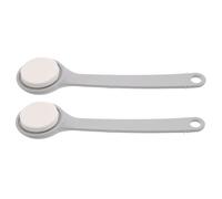 WRITWAA 2 Pièces Applicateur Lotion Dos Long Manche Brosse Dos Hydratante Pour Seniors Peau Sensible Application Uniforme Crème Médicaments Huile Bain Soin Corps