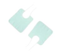 WRITWAA 2 pièces Bavoir pour Seniors Coton Absorbant Lavable et Protection Confortable pour Repas des Personnes Âgées Design Flexible et Cadeau de Soin