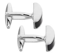 WRITWAA 2 pièces Boutons de Manchette Homme Élégants et Raffinés Style Unique pour Tenue Formelle Faciles à Porter Design pour Mariage et Affaires