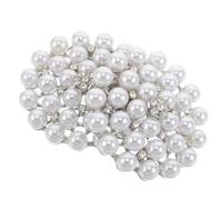 WRITWAA 2 Pièces Clips décoratifs pour chaussures fleuris perles et cristaux boucle amovible brillante pour escarpins mariage demoiselle d'honneur sandales et baskets