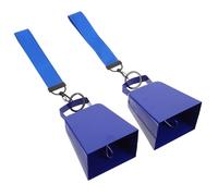 WRITWAA 2 Pièces Clochette D'applaudissements Tenue à Main Bleue en Métal