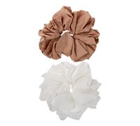 WRITWAA 2 Pièces Élastiques Tissu Pour Femmes Lot De Bandes Extra-larges Pour Queues De Cheval Et Coiffures Douces Sans Tiraillement