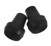 WRITWAA 2 Pièces Embouts Antidérapants pour Cannes avec Clous en Acier, Embouts en Caoutchouc Neige Glace, Accessoires Stables pour Bâtons de Marche et Béquilles