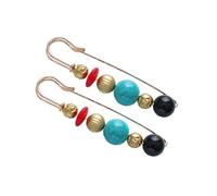WRITWAA 2 Pièces Épingles de Sûreté Rétro en Alliage 8 Cm Résistantes à L'usure pour Châles, Pulls et Foulards Accessoires de Costume pour Fête et Fête des Mères Style Plusieurs styles