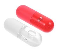 WRITWAA 2 Pièces Essence de l'huile de lèvres baume plus dodue huile à lèvres repulpante huile hydratante couleur produit soin des lèvres liquide repulpant pour les lèvres broussailles PVC