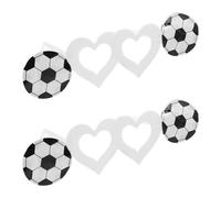 WRITWAA 2 Pièces Lunettes Confort de Cœur Forme et Football Monde de Coupe pour Supporter Design Unique Amérique