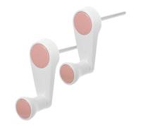 WRITWAA 2 Pièces Manivelle de Bureau à Hauteur Réglable Mécanisme de Levage Robuste en Plastique Rose pour Table D'étude Scolaire Adapté aux Garçon et Filles en Classe
