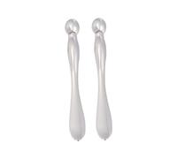 WRITWAA 2 Pièces masseur oculaire sculpture cercles soins de la peau patin à roulettes œil Ride en haut spa visage des yeux pour les yeux