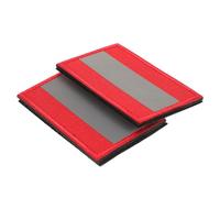 WRITWAA 2 pièces Patch Réfléchissant Professionnel pour Vêtements et Sacs Adhésif pour Réparation et Sécurité Extérieure