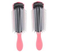WRITWAA 2 Pièces Peigne De Massage Peigne Coiffant Brosse Coiffante Outil De Massage Des Cheveux Brosse à Cheveux Pour Femme Peigne Démêlant Peigne à Cheveux Peignes De Coiffage Rose Pp