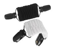 WRITWAA 2 pièces Pince pour Gilet Femme Lot de Clips Rétro avec Bande Élastique Ajustable pour Serrage Vêtement et Ceinture Broche Vintage Chic pour Robe et Pull Maintien Confortable et