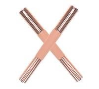 WRITWAA 2 Pièces Pinceau Lèvres Silicone Double Embout Rétractable pour Lèvres et Correcteur Brosse Portable Douce et Compacte pour Maquillage Précis Voyage