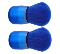 WRITWAA 2 Pièces Pinceaux de Maquillage Champignon Brosse à Surface pour Application Rapide Outil Cosmétique Portable pour Blush et pour Voyages
