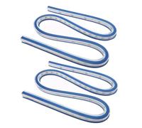 WRITWAA 2 pièces Règle Flexible Serpentine Outil de Mesure Souple pour Couture Dessin et Modélisme Adaptée Aux Courbes et Motifs Géométriques