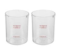 WRITWAA 2 Pièces Réservoir Eau de Remplacement pour Vaporisateur Facial Accessoire Compatible pour Appareil de Soin du Visage Capacité Adaptée pour Usage Salon