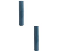 WRITWAA 2 Pièces Tasse de Toilettes à Palette Porte-Brosse à Dents Voyage Porte-Brosse à Dents de Voyage Organisateur de se à s de conteneur de se à s PP