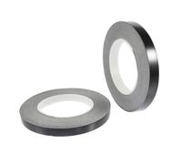 WRITWAA 2 Rouleaux de Ruban Adhésif Pet Noir pour Réparation d Écran de Téléphone Ordinateur, Adhésif et Anti-éblouissement, pour Réparation d Écrans Lcd